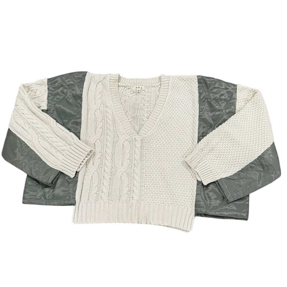 POL Oversized Crop Sweater/Pullover, Women's Medium –‎ NWOT